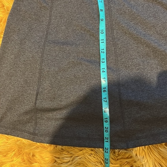 Patagonia seabrook grey athletic A-line skirt Sz S - Picture 7 of 11